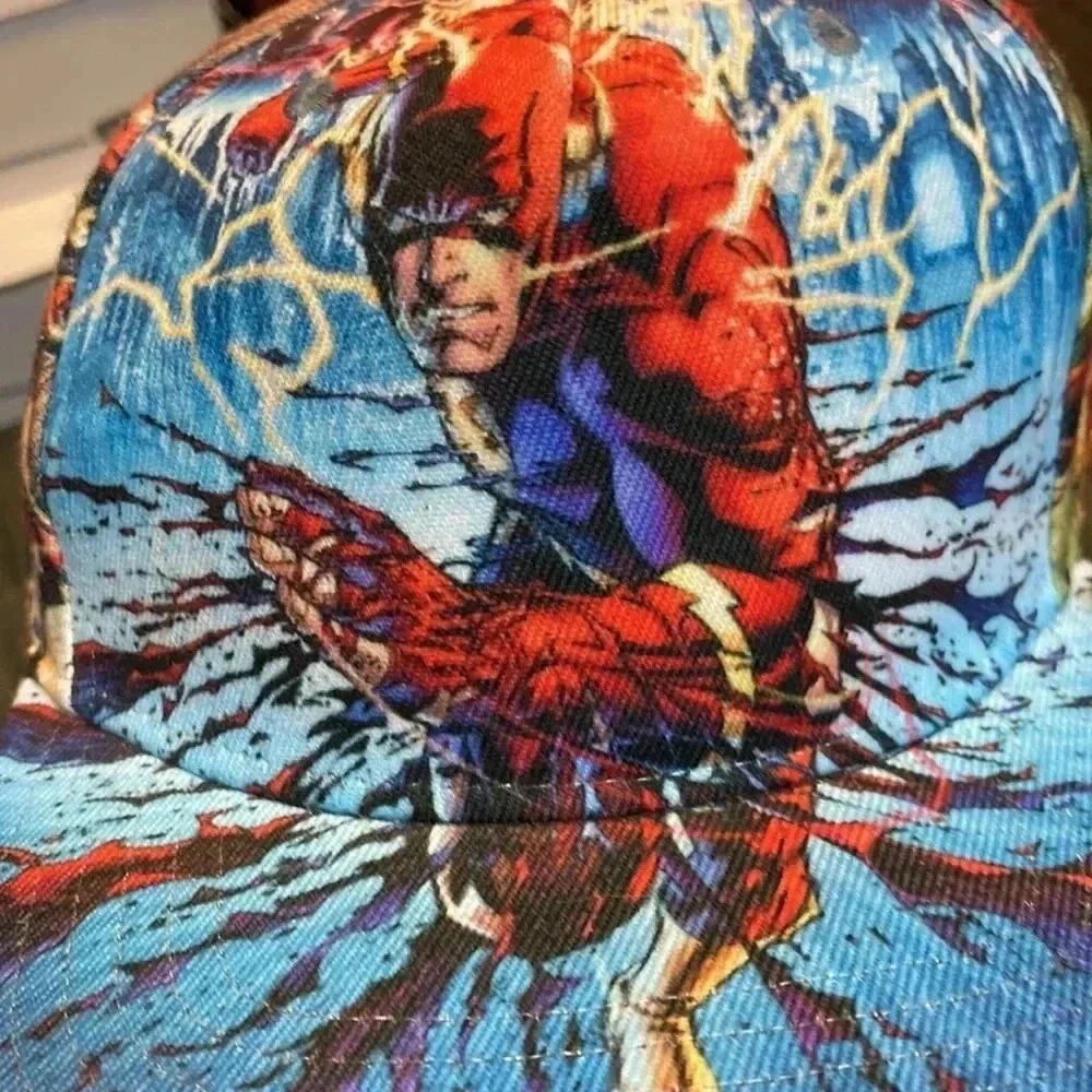 BIOWORLD MARVEL FLASH TRUCKER HAT ONE SIZE FITS MOST NEW/ NEW CONDITION … - Picture 13 of 13